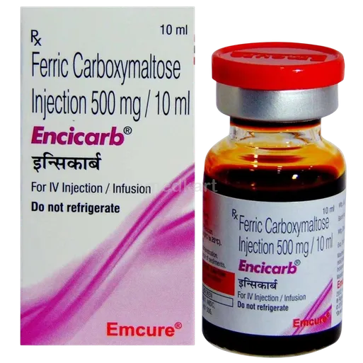 encicarb 500mg injection 10 ml